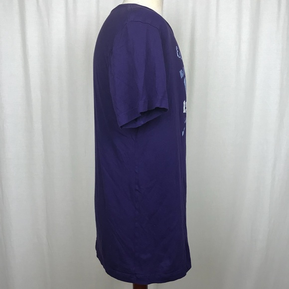 J Crew MENS Medium T Shirt Purple - Picture 2 of 7